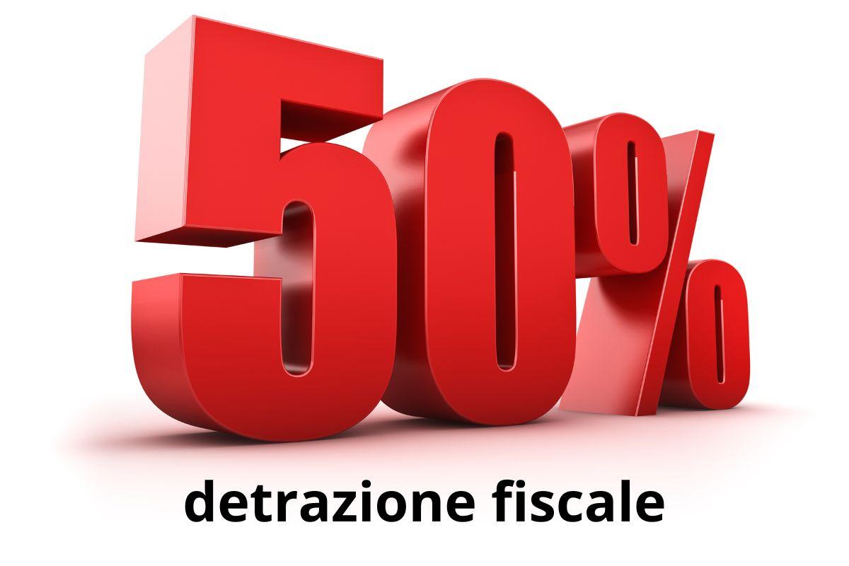 detrazione fiscale 50%