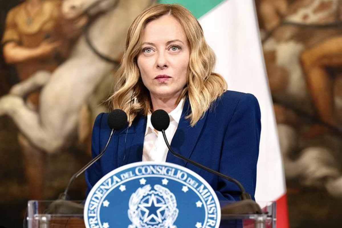 La Premier Giorgia Meloni