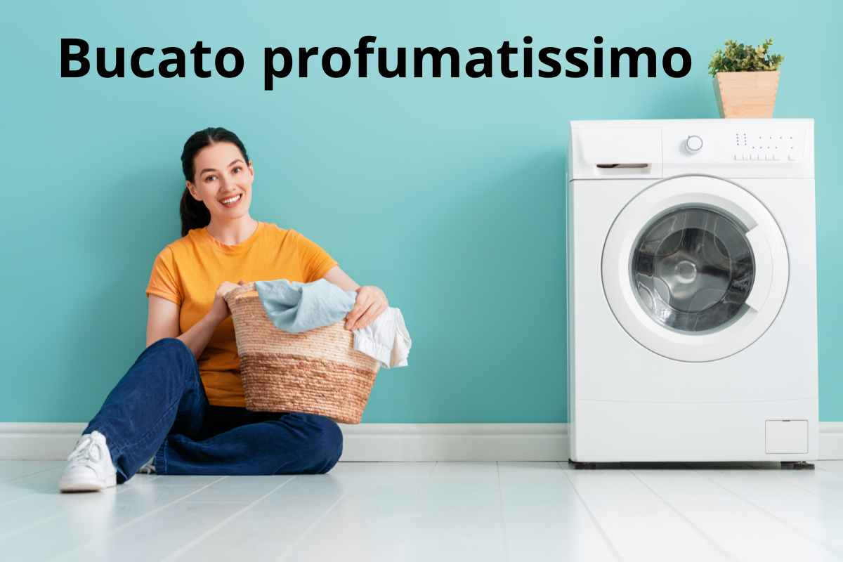 Bucato profumatissimo aggiungi ingrediente